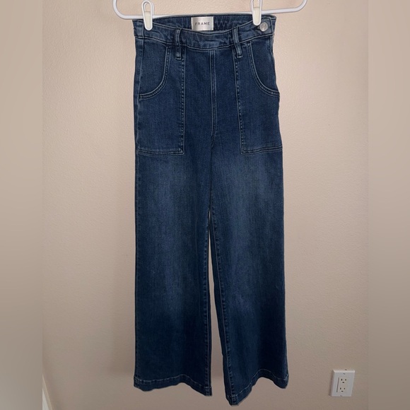 FRAME‎ Women’s Le Flare High Jeans size 25 - Picture 2 of 8